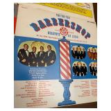 vintage Barbershop Quartet vinyl record albums.