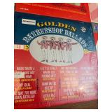 vintage Barbershop Quartet vinyl record albums.