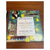 two vintage classical music box sets: "The World of Vivaldi" featuring various concertos, and Beethoven