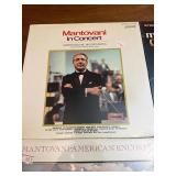 Lot of 4 sealed vintage Mantovani orchestral LPs on London Records, including Mantovani in Concert, Mantovani’s Golden Hits, Mantovani – American Encores, and More Mantovani Golden H