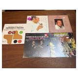 Unopened five vintage vinyl record albums by the popular easy-listening artists Ferrante & Teicher and Henry Mancini, dating from the early 1960s to the mid-1970s.