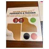 Unopened five vintage vinyl record albums by the popular easy-listening artists Ferrante & Teicher and Henry Mancini, dating from the early 1960s to the mid-1970s.