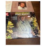 Unopened five vintage vinyl record albums by the popular easy-listening artists Ferrante & Teicher and Henry Mancini, dating from the early 1960s to the mid-1970s.