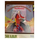 collection of vintage vinyl records, primarily released on the RCA Victor Red Seal label featuring classical and orchestral music performances