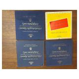 Lot of classical box sets and sampler LPs featuring Johann Sebastian Bach Brandenburg Concertos