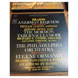 Nice mixed lot of classical LP box sets and recordings featuring major composers like Johannes Brahms, Giuseppe Verdi, and Charles Ives