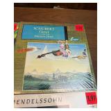Sealed  lot of classical LPs featuring composers like Robert Schumann, Gioachino Rossini, Giacomo Puccini, Felix Mendelssohn, and Franz Schubert.