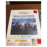 Sealed  lot of classical LPs featuring composers like Robert Schumann, Gioachino Rossini, Giacomo Puccini, Felix Mendelssohn, and Franz Schubert.