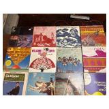 Eclectic vintage international vinyl LP collectio