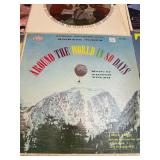 vintage international/world music LPs featuring a diverse mix of cultural recordings from India, China, Turkey, Brazil, and global folk tradition