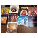 Vintage international and folk vinyl LP collection