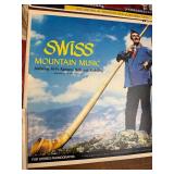 Vintage international and folk vinyl LP collection