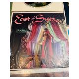 Vintage international and folk vinyl LP collection