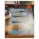 Vintage big band and swing LP collection featuring iconic artists including Glenn Miller, Buddy Rich, Guy Lombardo, and the Chesterfield Orchest