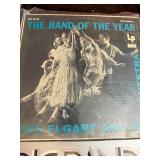 Vintage big band and swing LP collection featuring artists such as Benny Goodman, Les Elgart, Russ Morgan, and various big band orchestras