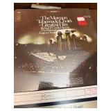 Many still sealed - Vintage religious and choral LP collection featuring recordings from the Mormon Tabernacle Choir, Philadelphia Orchestra, and various sacred and inspirational performances, along w