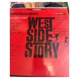 Vintage  LP collection featuring classic titles such as Fiddler on the Roof, Camelot, Oklahoma!, The Unsinkable Molly Brown, Flower Drum Song, Godspell, and Hans Christian Andersen, along with origina