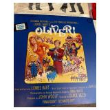 Vintage  LP collection featuring classic titles such as Fiddler on the Roof, Camelot, Oklahoma!, The Unsinkable Molly Brown, Flower Drum Song, Godspell, and Hans Christian Andersen, along with origina