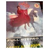 All sealed vintage easy listening and instrumental LP collection featuring artists such as Liberace, Lenny Dee, Mantovani, Ralph Carmichael, and various lounge, organ, and light instrumental recording