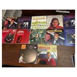 LP collection centered around pianist Roger Williams, featuring multiple albums including Born Free, Near You, Yellow Bird, Golden Hits, and other popular releases,