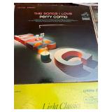 featuring a mix of easy listening, light jazz, and pop vocal recordings, including artists such as Perry Como, Urbie Green, and Boston Pops (Arthur Fiedler)
