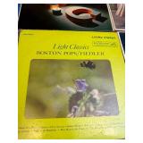 featuring a mix of easy listening, light jazz, and pop vocal recordings, including artists such as Perry Como, Urbie Green, and Boston Pops (Arthur Fiedler)