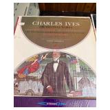 Vintage classical LP collection featuring well-known composers including Brahms, Handel, Mozart, Vivaldi, Gershwin, and Beethoven,