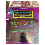 Vintage classical LP collection featuring well-known composers including Brahms, Handel, Mozart, Vivaldi, Gershwin, and Beethoven,