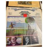 Brahms, Johann Strauss, Beethoven, Bernstein, and selections performed by the New York Philharmonic and Philadelphia Orchestra.