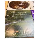 Brahms, Johann Strauss, Beethoven, Bernstein, and selections performed by the New York Philharmonic and Philadelphia Orchestra.