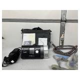 MSRP $1,800 RESMED AIRSENSE 10 AUTOSET AUTO CPAP MACHINE w/HUMIDAIR HEATED HUMIDIFIER *PROFESSIONAL SLEEP THERAPY DEVICE W/CARRY BAG, RESERVOIR, MANUAL, HOSE, MASK & POWER SUPPLY - EXCELLENT WORKI
