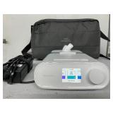 MSRP $2,000 PHILIPS RESPIRONICS DREAMSTATION AUTO CPAP MACHINE HEATED HUMIDIFIER PROFESSIONAL SLEEP THERAPY DEVICE W/CARRY BAG, RESERVOIR & POWER SUPPLY - EXCELLENT WORKING CONDITION - MASK/HOSE N