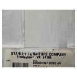 Wooden Full Size Bed Frame, Mattress, Pillows, & Blankets