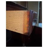 Set of 2 Antique 1940’s Mahogany Nightstands