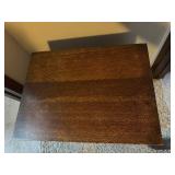 Antique Quarter Sawn Oak Liquor Wine/Bar Cabinet