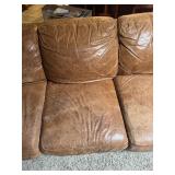 Leather Sleeper Couch - Queen