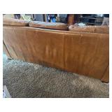 Leather Sleeper Couch - Queen