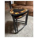 Messia Indoor/Outdoor Mosaic Nesting Tables