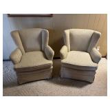 Set of 2 Wingback Chairs