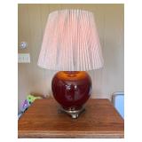 Vintage Red Lamp