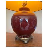 Vintage Red Lamp