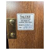 Side Table Magazine Rack W/ Pullout Shelf