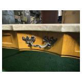 Vintage 1960’s Cultured Marble Top Coffee Table