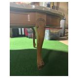 Vintage 1960’s Cultured Marble Top Coffee Table