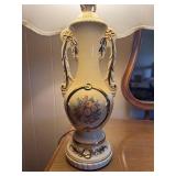 Vintage Floral Table Lamp