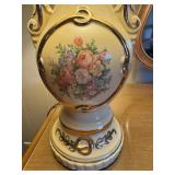 Vintage Floral Table Lamp
