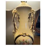 Vintage Floral Table Lamp