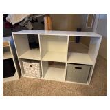 Lot of (2) White Shelves