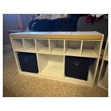 Lot of (2) White Shelves