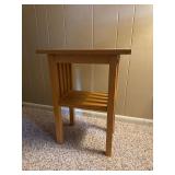 Solid Oak Side Table